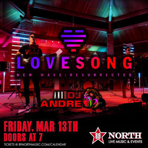 Flyer: Lovesong with DJ  Andre