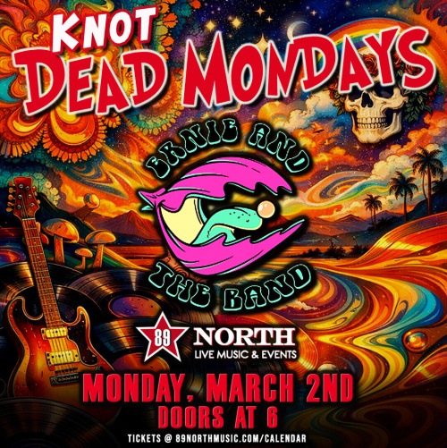 Knot Dead Monday - Ernie And The Band - Flyer