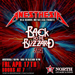 Flyer: Anesthesia & Back to the Blizzard