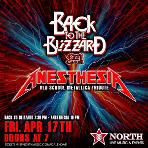 Flyer: Back to the Blizzard &Anesthesia