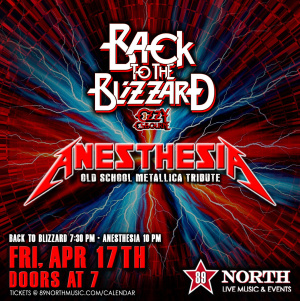 Flyer: Back to the Blizzard &Anesthesia