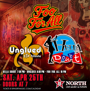 Flyer: Hella Doubt, Unglued, Foo For All