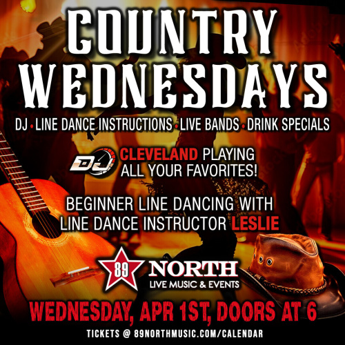 Country Wednesday with Leslie - Flyer