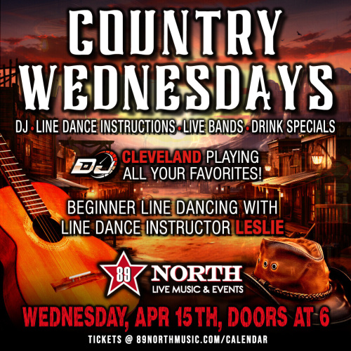 Country Wednesday with Leslie - Flyer