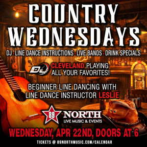 Flyer: Country Wednesday with Leslie