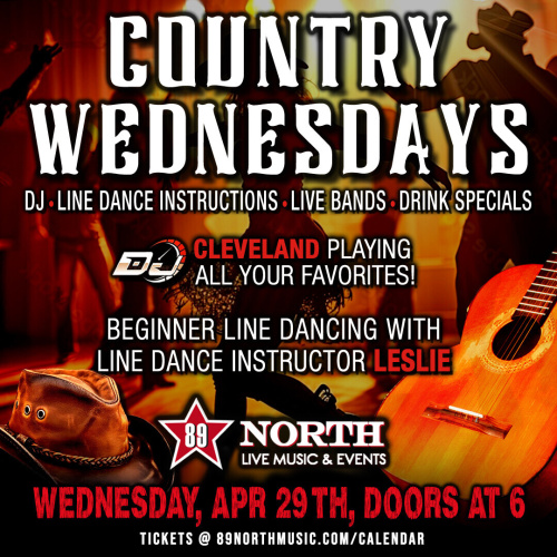 Country Wednesday with Leslie - Flyer