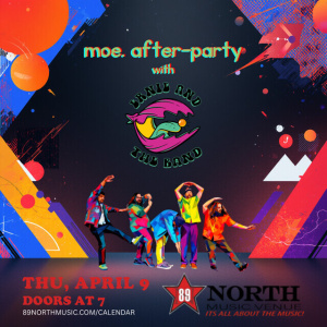 Flyer: After Moe Party w/ Ernie and The Band