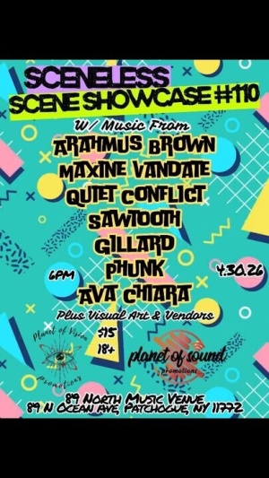Flyer: Sceneless Scene Showcase
