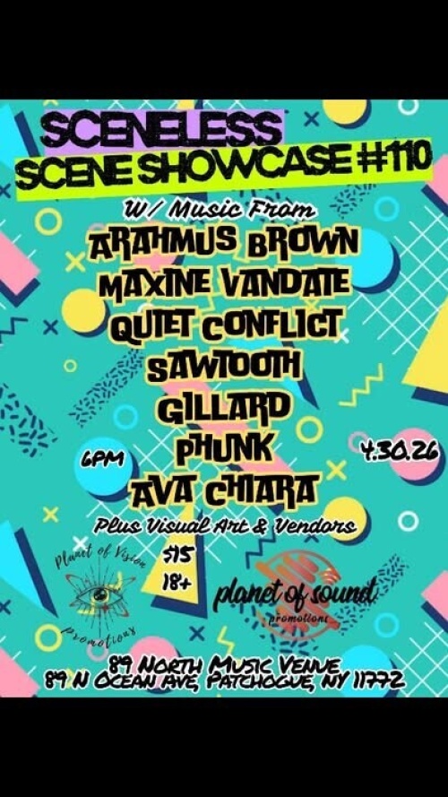 Sceneless Scene Showcase - Flyer