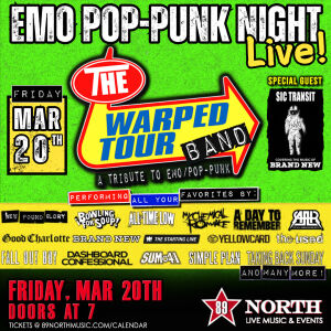 Flyer: The Warped Tour Band & Sic Transit