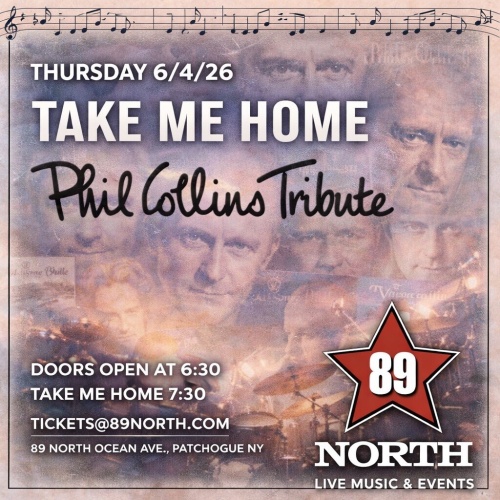 Take Me Home - Phil Collins Tribute - Flyer