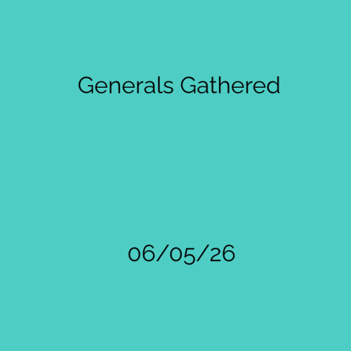 Generals Gathered - Flyer