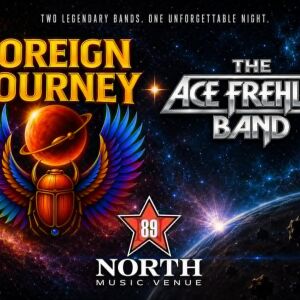 Flyer: Foreign Journey & A Tribute to Ace Frehley featuring the Ace Frehley Band