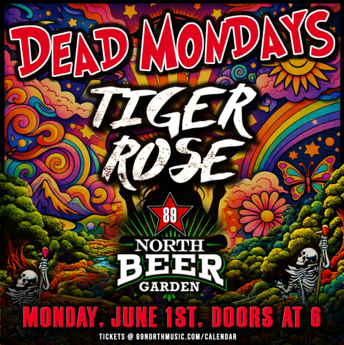 Dead Mondays - Tiger Rose - Flyer