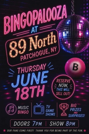 Flyer: BINGOPALOOZA IS BACK