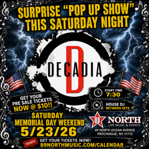 Decadia Pop Up Show w/DJ Andre