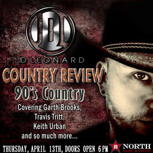 Flyer: COUNTRY REVIEW W/ JD LEONARD.