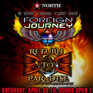 Flyer: FOREIGN JOURNEY AND RETURN TO PARADISE.