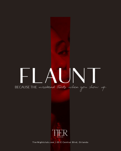 Flaunt Fridays - Flyer