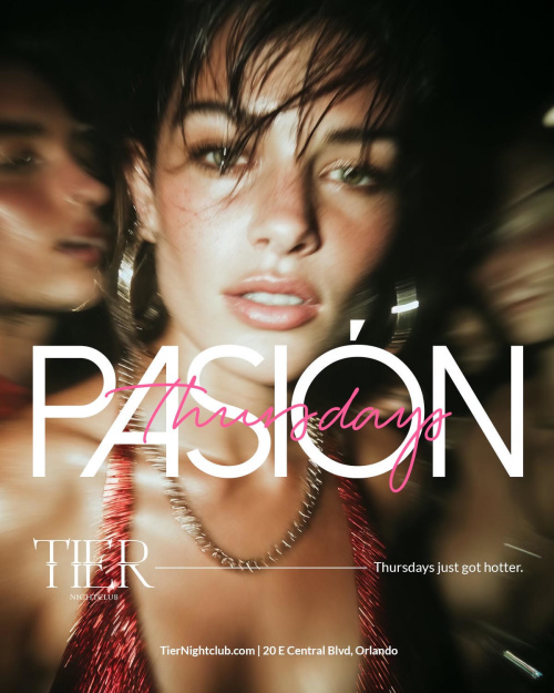 Pasion Thursdays - Flyer