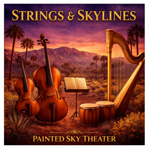 Strings & Skylines - Flyer