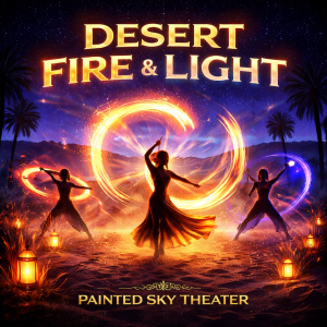 Flyer: Desert Fire & Light