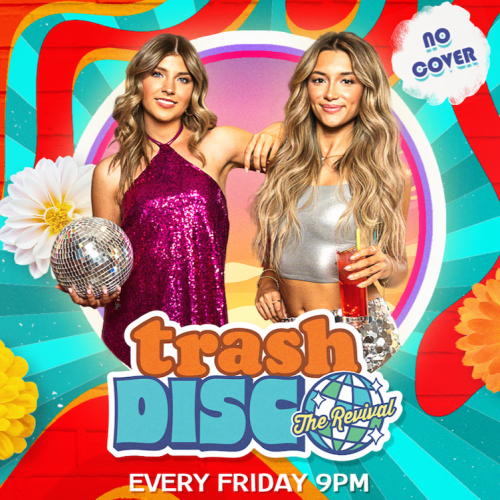 Trash Disco Fridays - Flyer