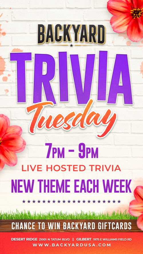 Trivia Tuesday - Flyer