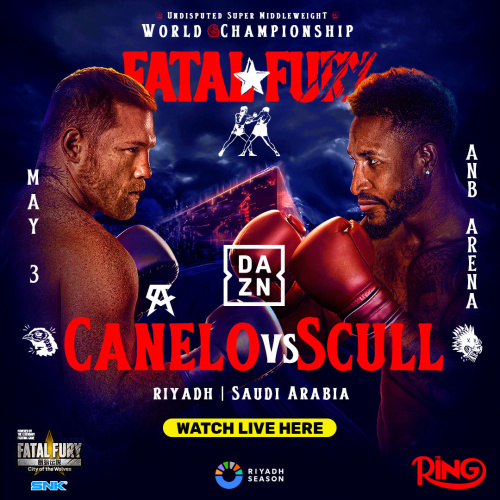 Canelo vs. Scull - Flyer