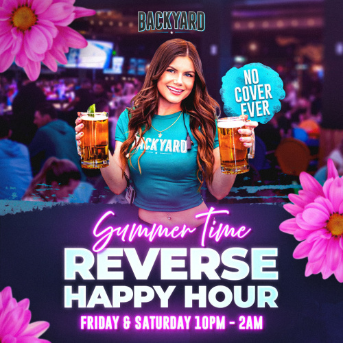 Reverse Happy Hour - Flyer