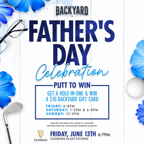 Father's Day Celebrations All Weekend Long - Flyer