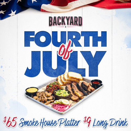 Fourth of July BBQ Platter - Flyer