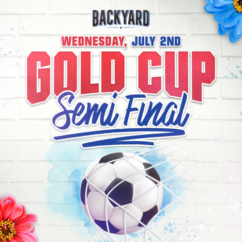 Gold Cup Semi-Final - Flyer