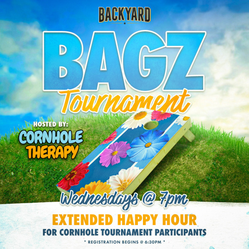 BAGZ Cornhole Tournament - Flyer