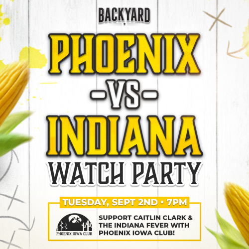 Phoenix vs. Indiana Watch Party - Flyer