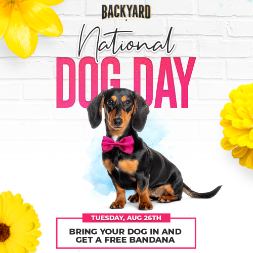 National Dog Day! - Flyer