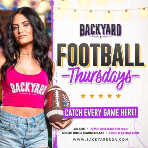 Thursday Night Football - Flyer