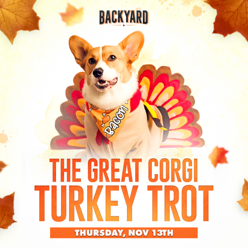 The Great Corgi Turkey Trot - Flyer