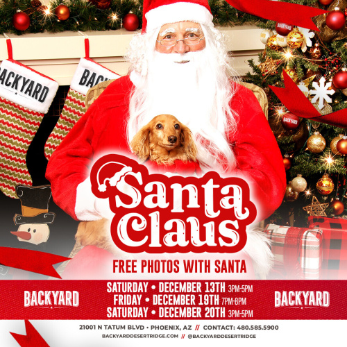 Free Pictures with Santa! - Flyer