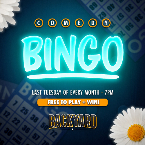 Comedy Bingo - Flyer