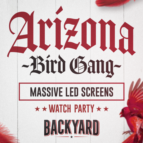Arizona Cardinals Watch Party - Flyer