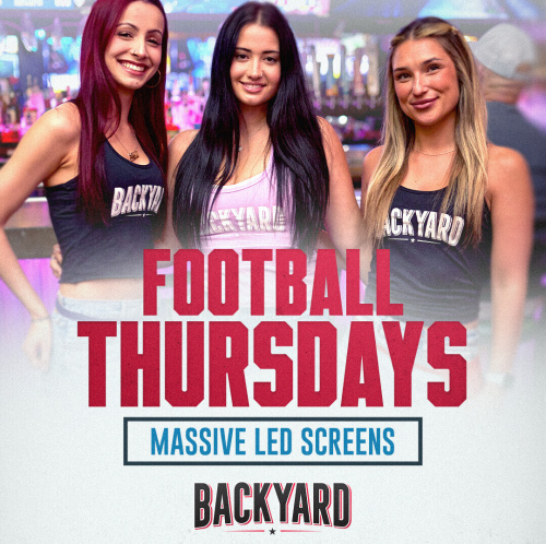 Backyard Desert Ridge Football Thursdays - Flyer