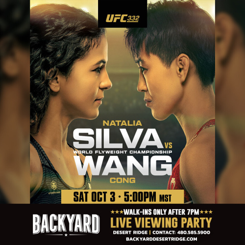 UFC 332 Live Viewing Party - Flyer