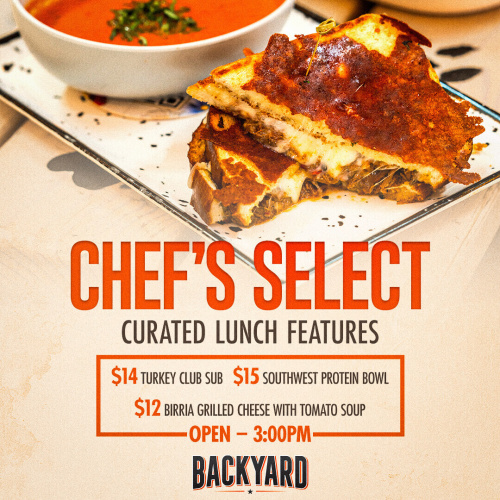 Chef's Select Lunch - Flyer