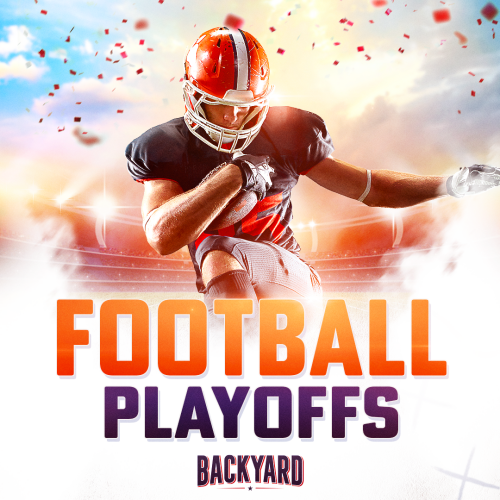 Football Playoffs! - Flyer