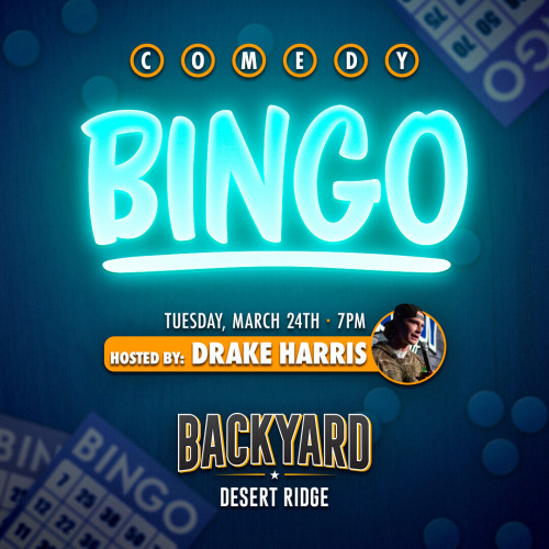 Comedy Bingo - Flyer