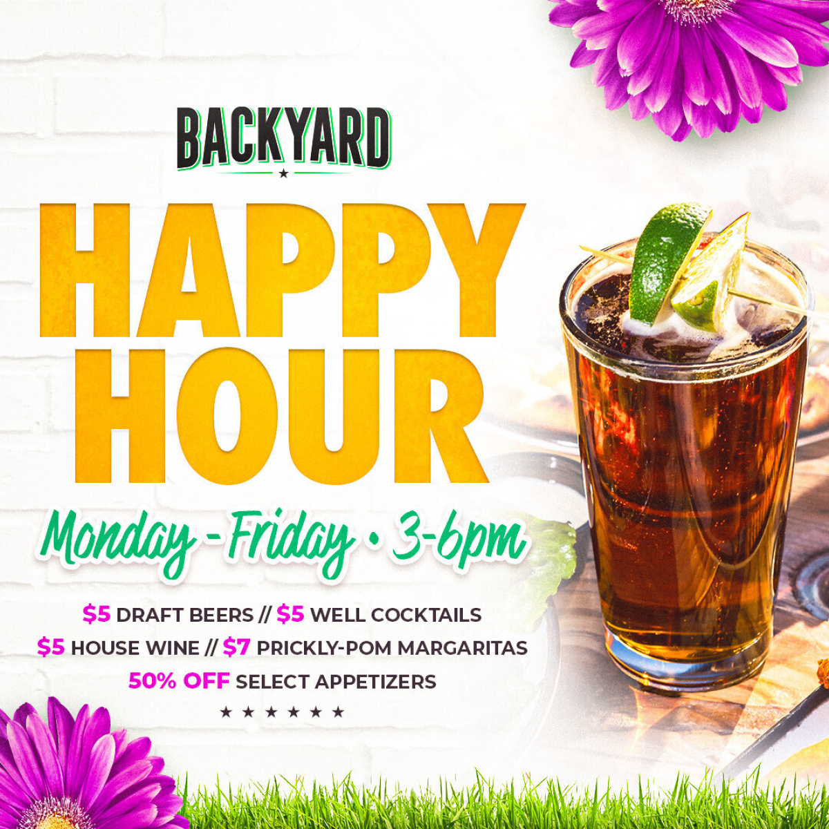 Backyard AZ Happy hour | Backyard Desert Ridge