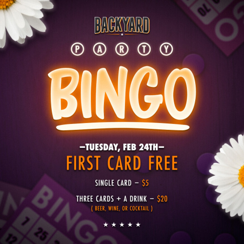 Party Bingo! - Flyer