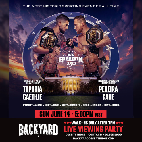 UFC Freedom 250 - Flyer