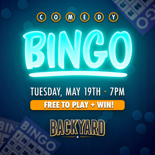 Comedy Bingo - Flyer